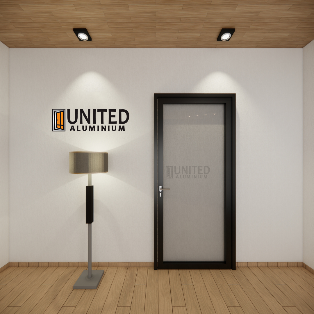Pintu Kaca Aluminium Tipe P105