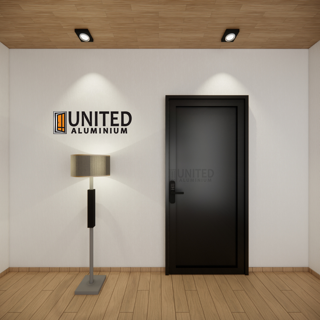 pintu alumunium full smart lock Tipe P123