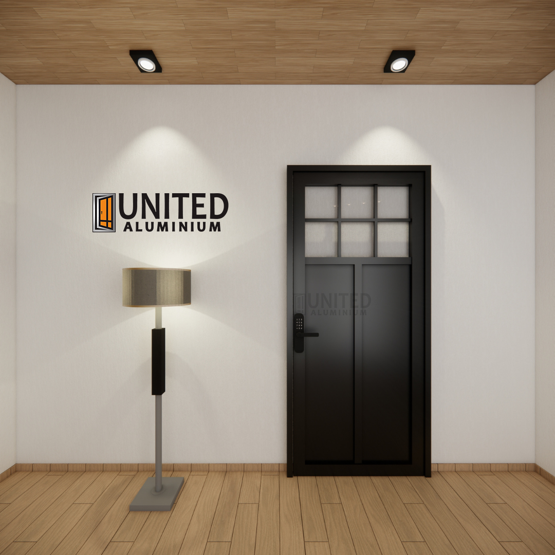 Pintu alumunium Japan Style smart lock List Ornamen Tipe P124