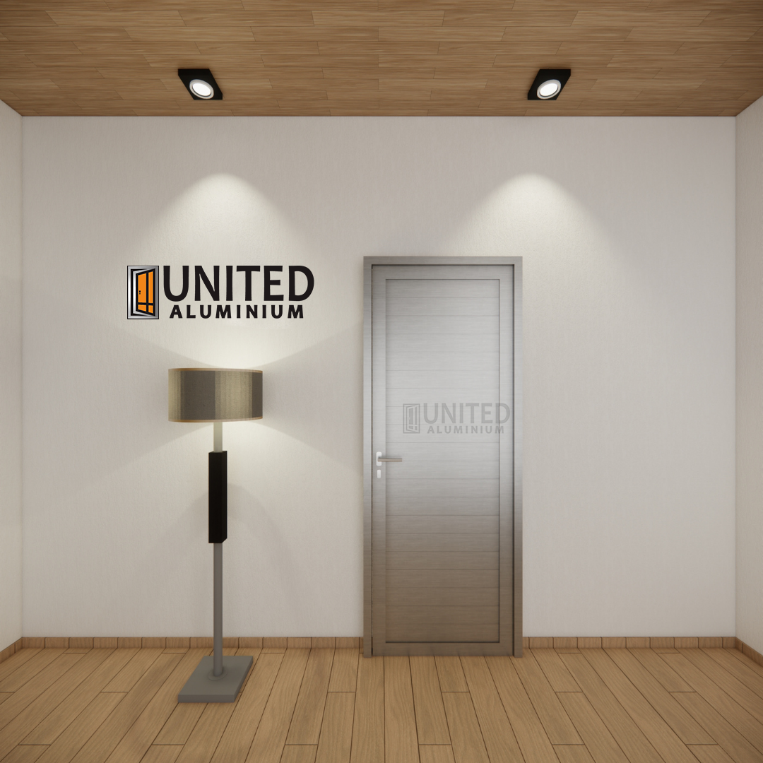 Pintu Kamar Mandi Aluminium Fullset Tipe P901